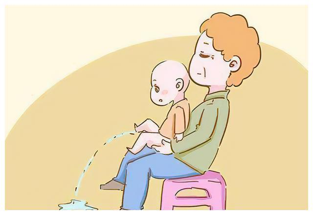 婆婆说这叫新式把尿,宝宝白天尿完了晚上就不尿了了,不仅大家能睡个好