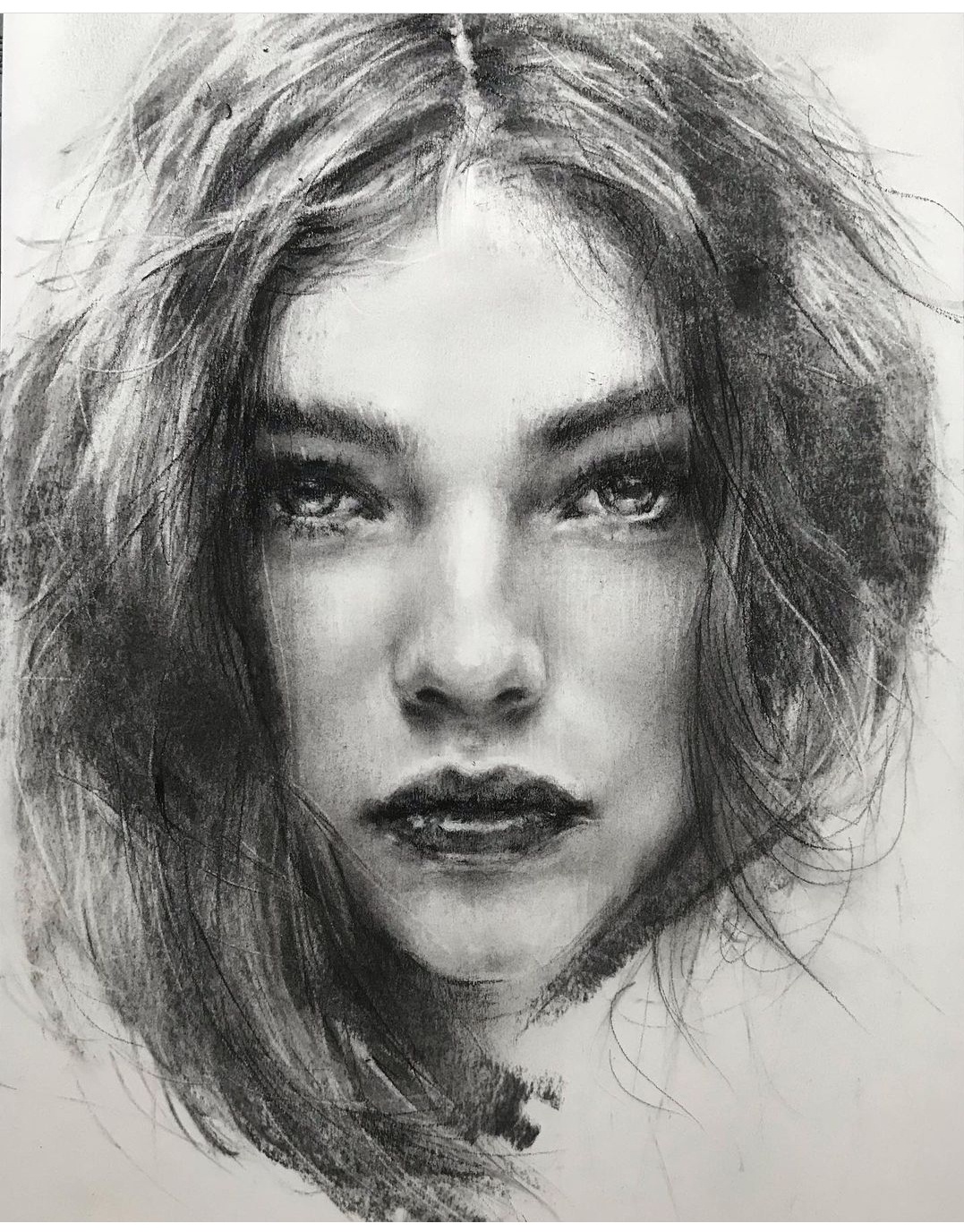 Deep EyesPainter Jasna Jurisic's Sketches of Female Portraits (Pictures) iNEWS