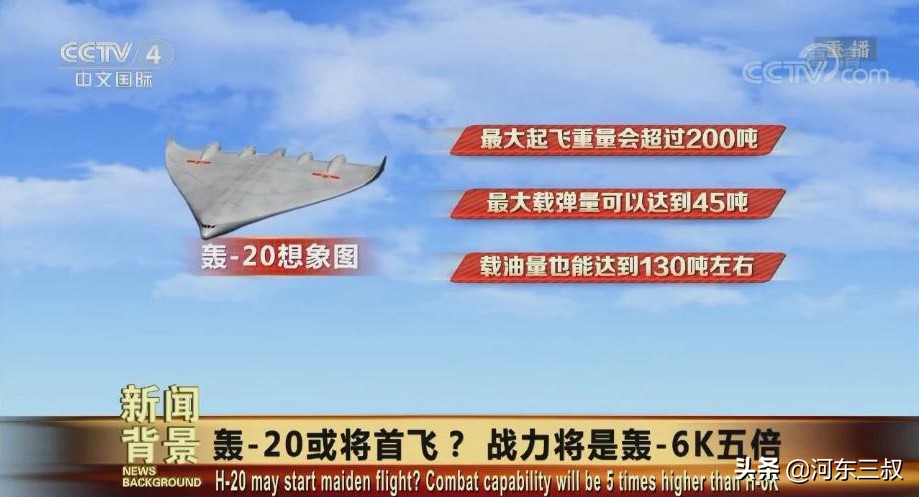 轰-20首飞并非空穴来风，早在数年前官方就已有