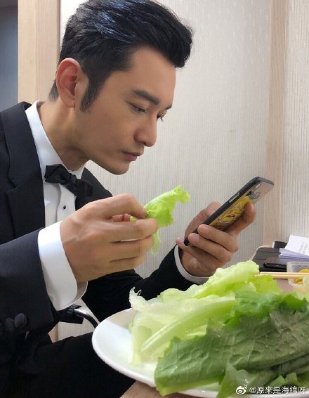 看完黄晓明的3餐，难怪1个月瘦26斤，网友：钱到