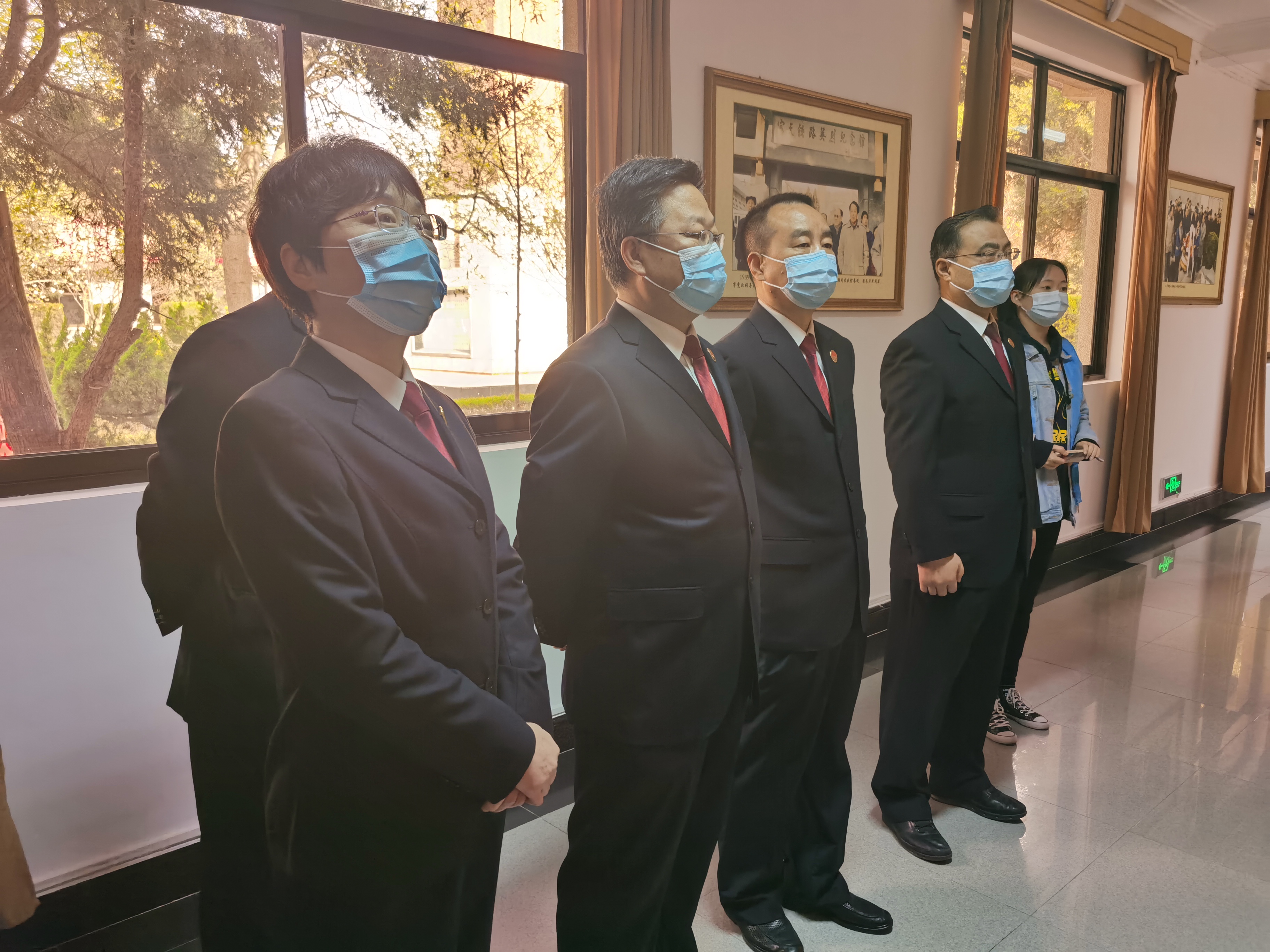 宝鸡市金台区人民检察院组织干警赴宝天英烈纪念馆开展革命传统教育