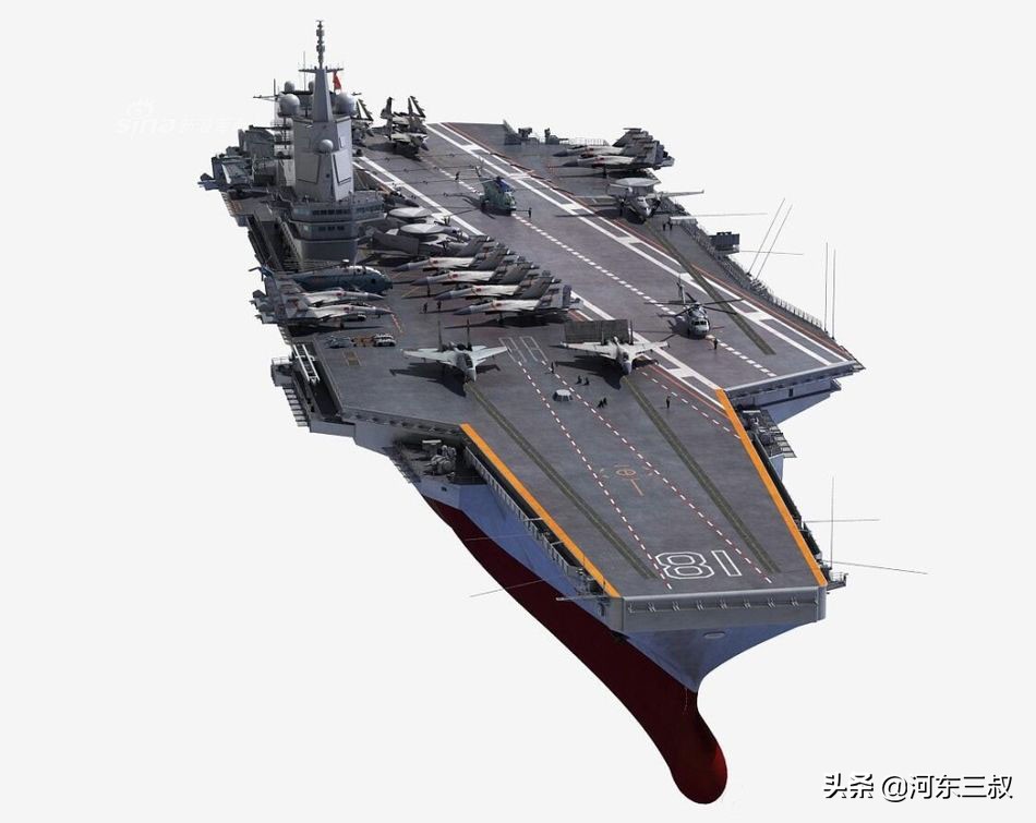 弹射型歼-15T官宣，003型航母下水在即，将建造6或8艘？