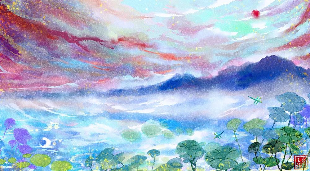 古风美景 | 夜灯缈澜，飞花自在