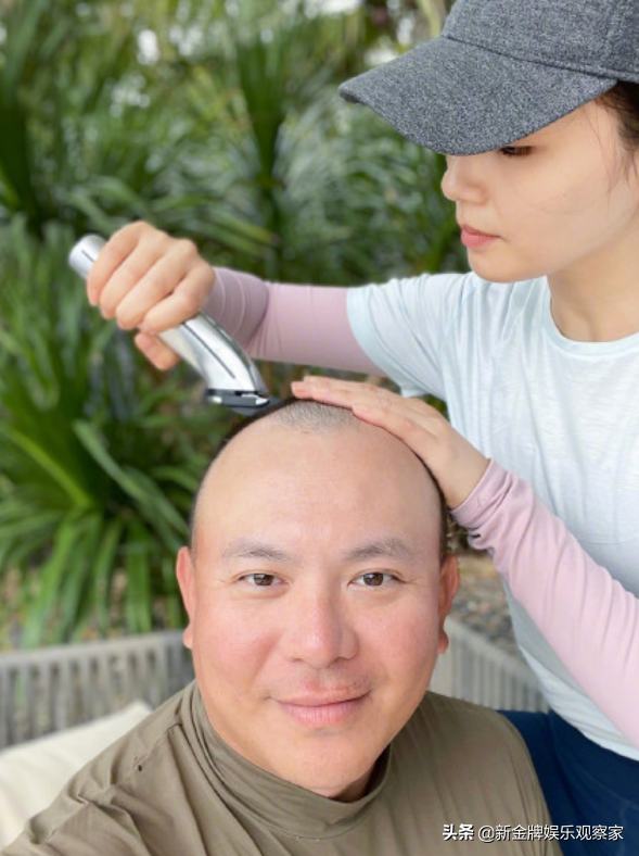 Liu Tao basks in have one's head shaved to illuminate refute a rumor and Wang Ke divorces, broken postpartum capital 4 little, what to rely on to take biddy look