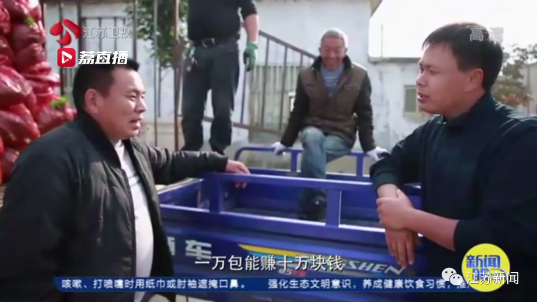 灌云“西瓜书记”第二次丰收，这次是芦蒿！小康路上，谁都不掉队