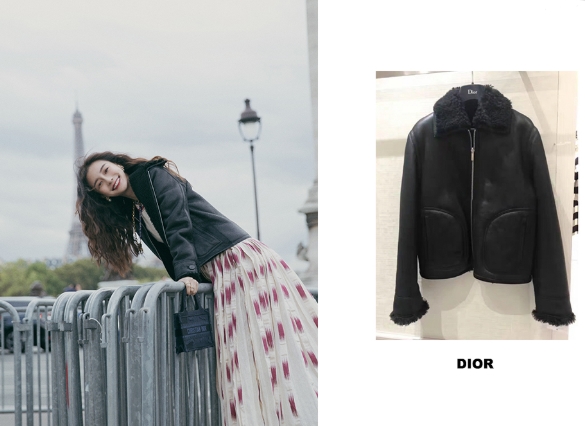 Angelababy早秋穿搭減齡又迷人！ 31歲看著還像小姑娘