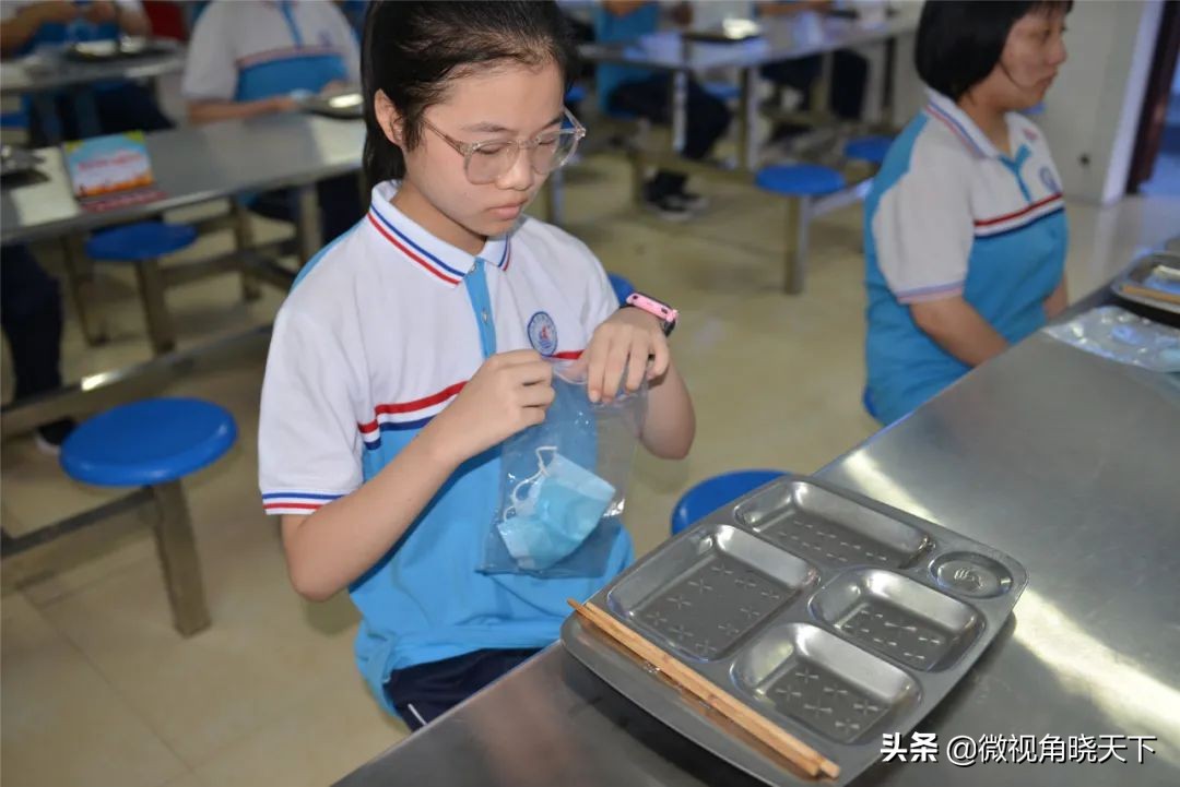 信阳浉河中学平安开学开好局，开学平安谱新篇(图18)