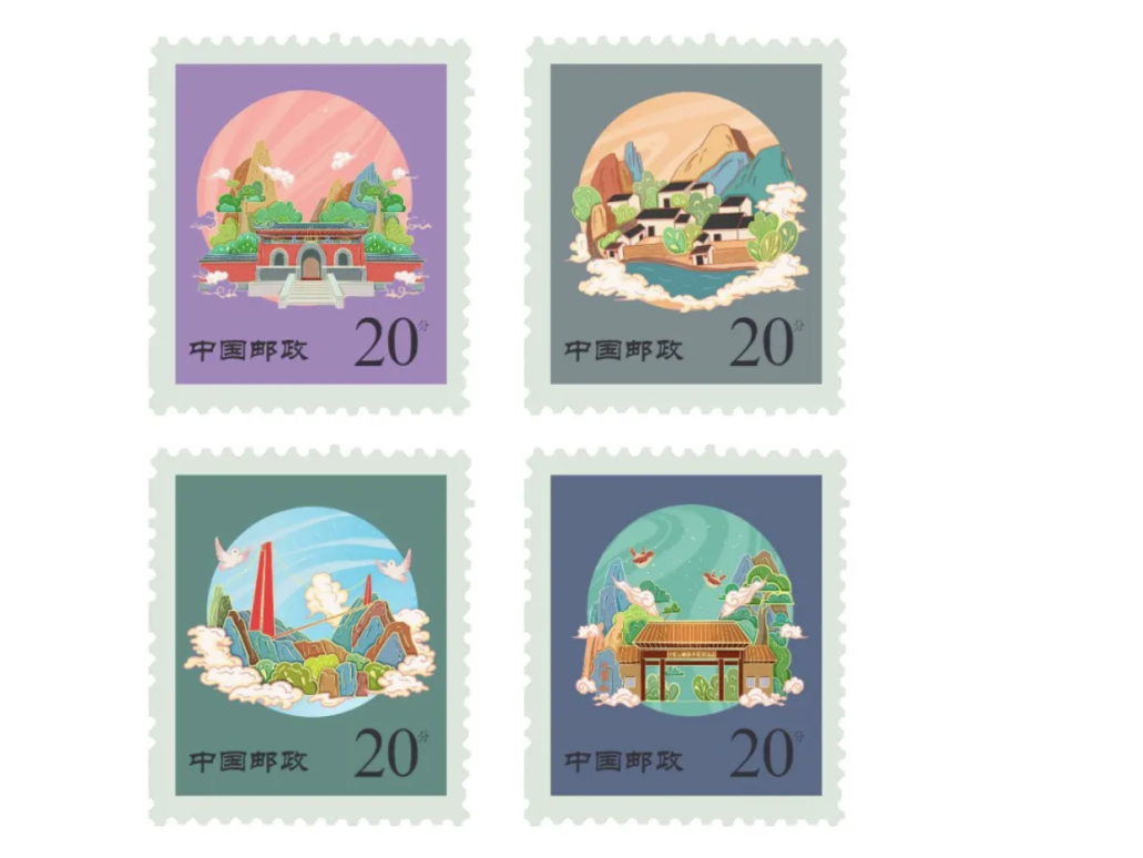 当天蒙山遇上插画丨一起来 “ 云 ” 游天蒙景区吧！