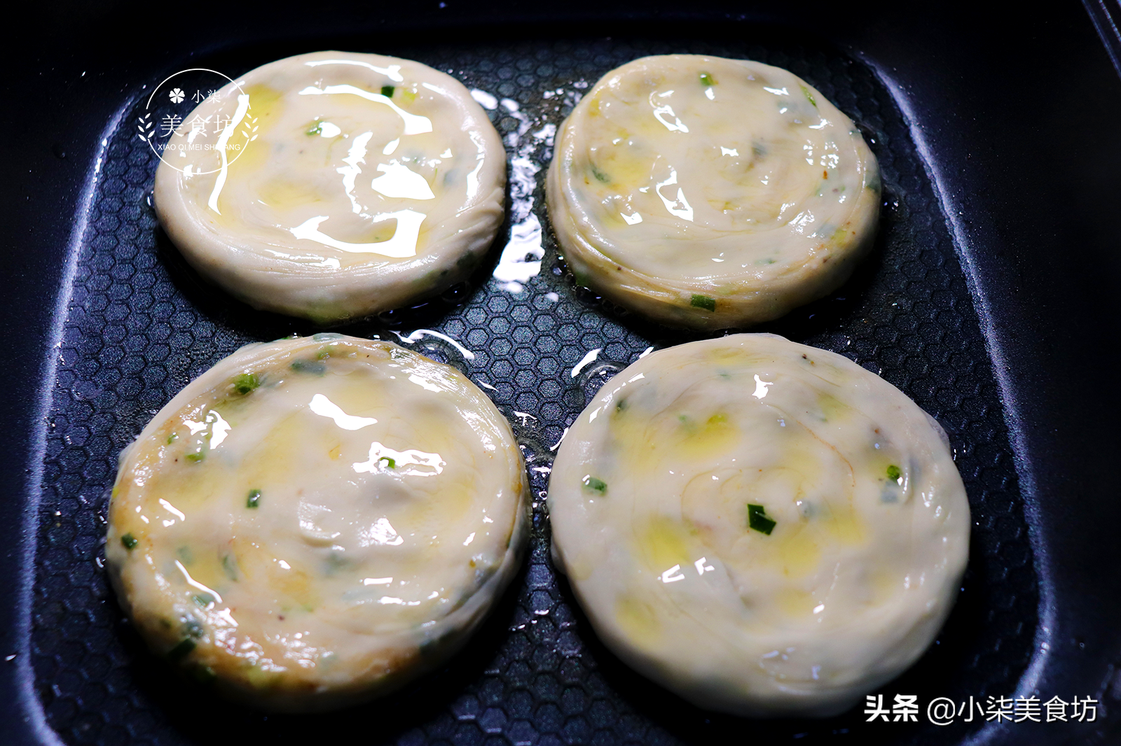 圖片[17]-教你酥掉渣蔥油餅做法 不發面不搟面 外酥里軟 學會都可以開店-起舞食譜網