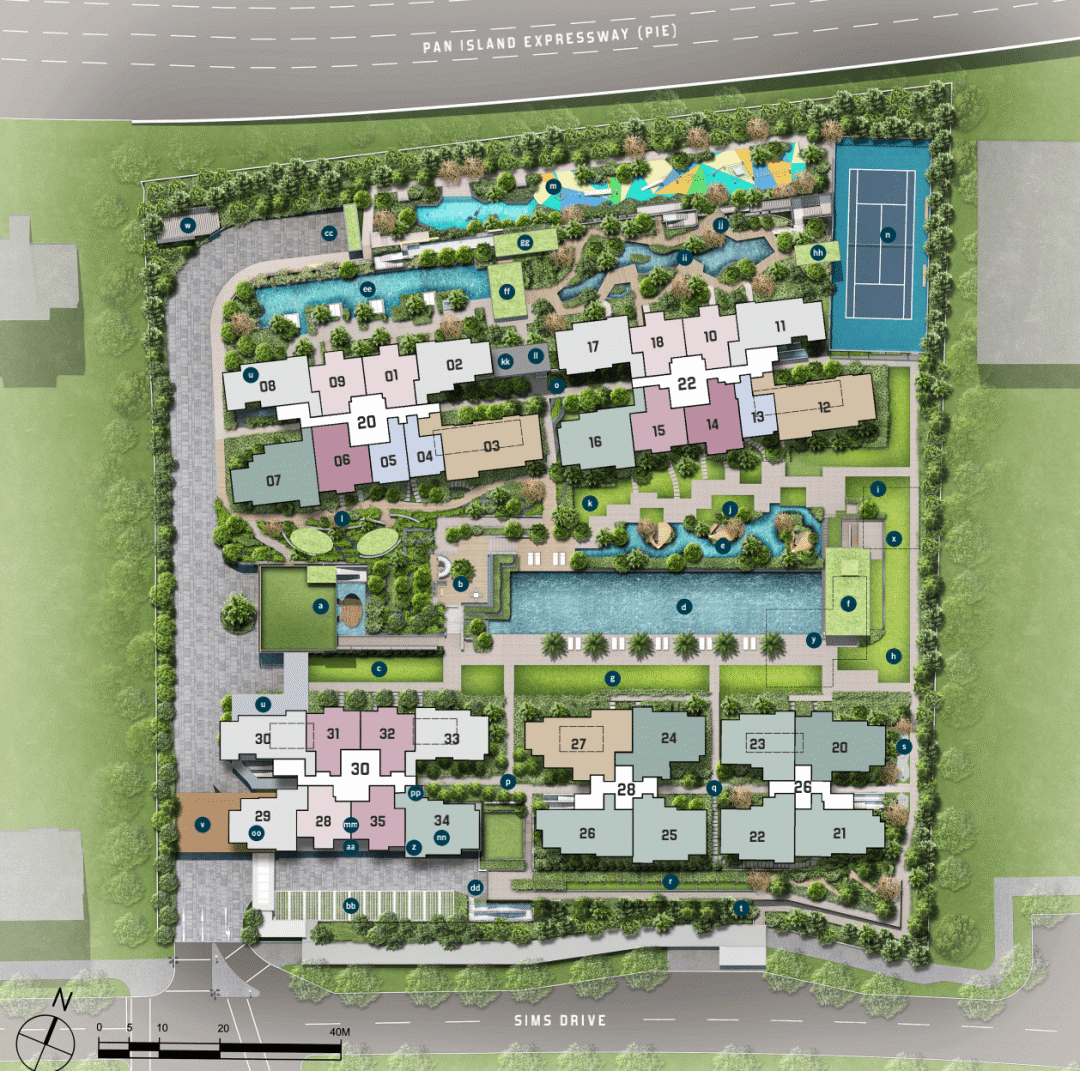 新加坡近市区近地铁站优质低价好盘丨Penrose 公寓