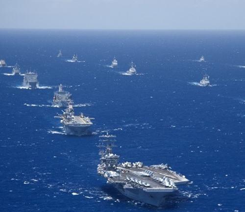 全世界最大的海军演习，邀请了25个国家，唯独没