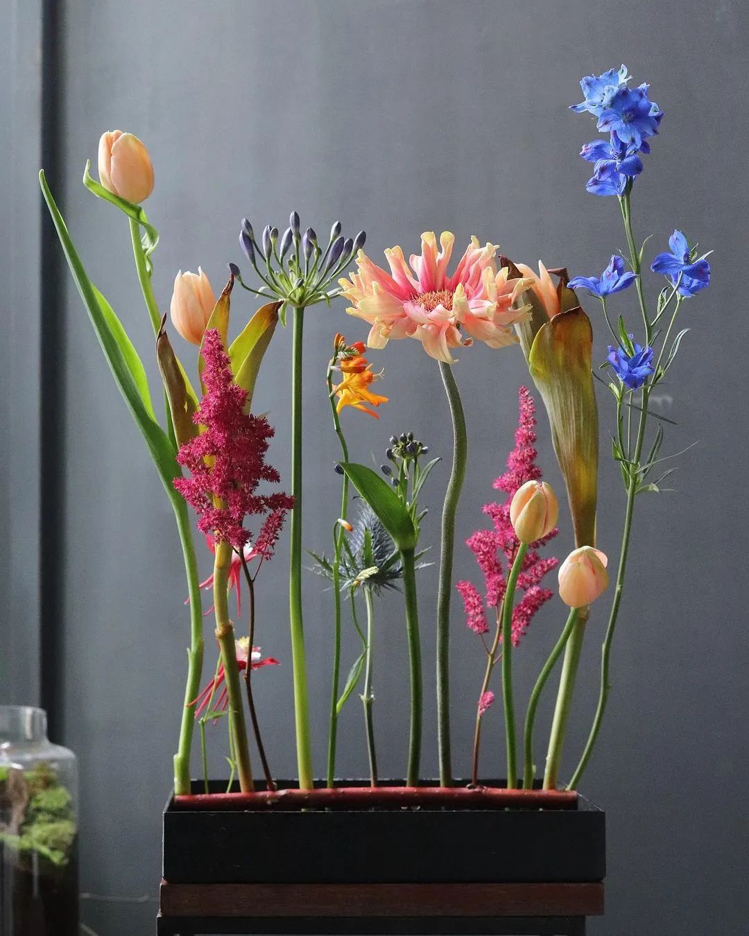 只要做到平行 简简单单几枝花 变得眼花缭乱起来 资讯咖