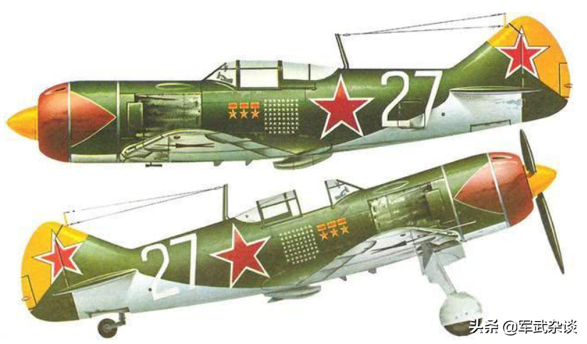 红色战鹰，从拉格-1到拉-7战斗机，浅谈二战拉沃切金系列战斗机