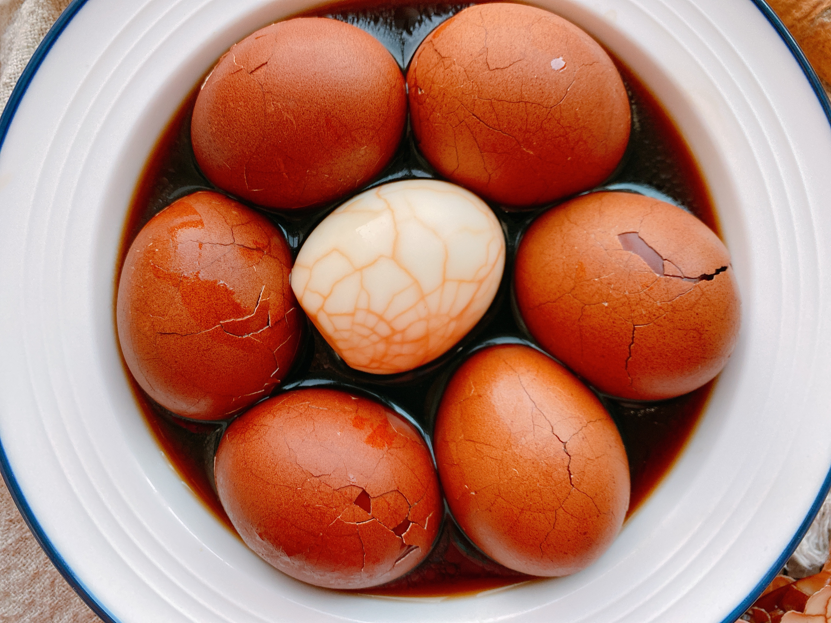 春節待客必備的五香茶葉蛋，想要鹹香入味，30年老配方分享給你