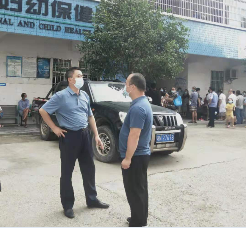 会同人大：张海浪深入堡子镇督导疫情防控工作