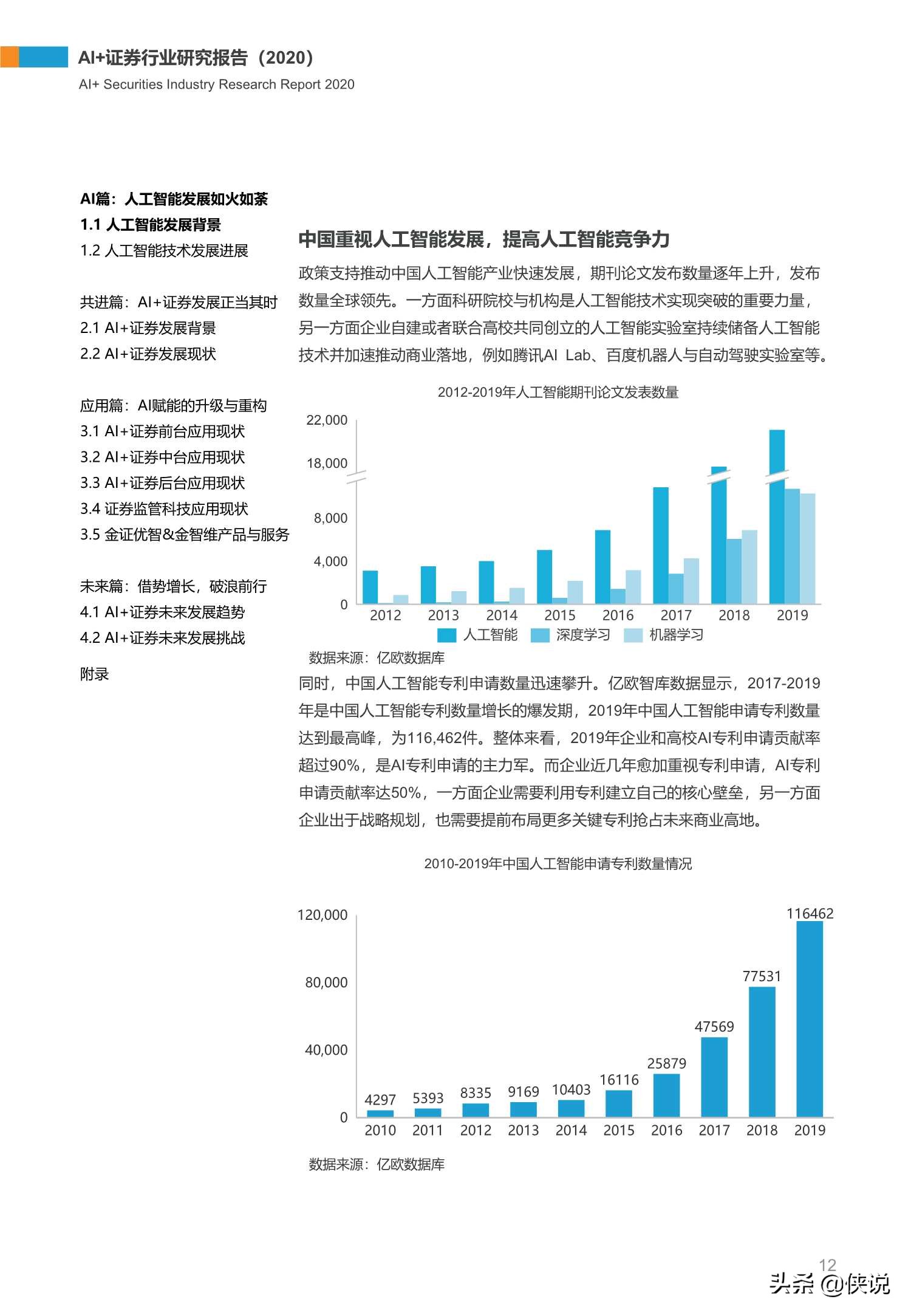 73页AI 证券行业研究报告（2020）