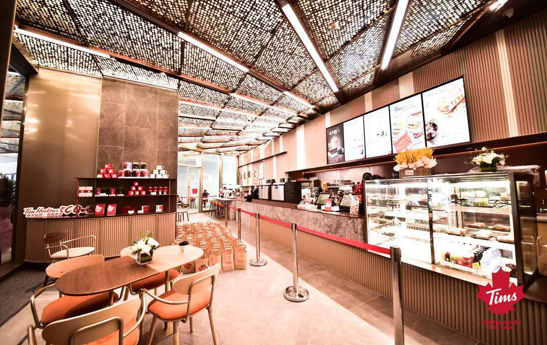 北美传奇咖啡Tim Hortons重庆旗舰店落户万象城