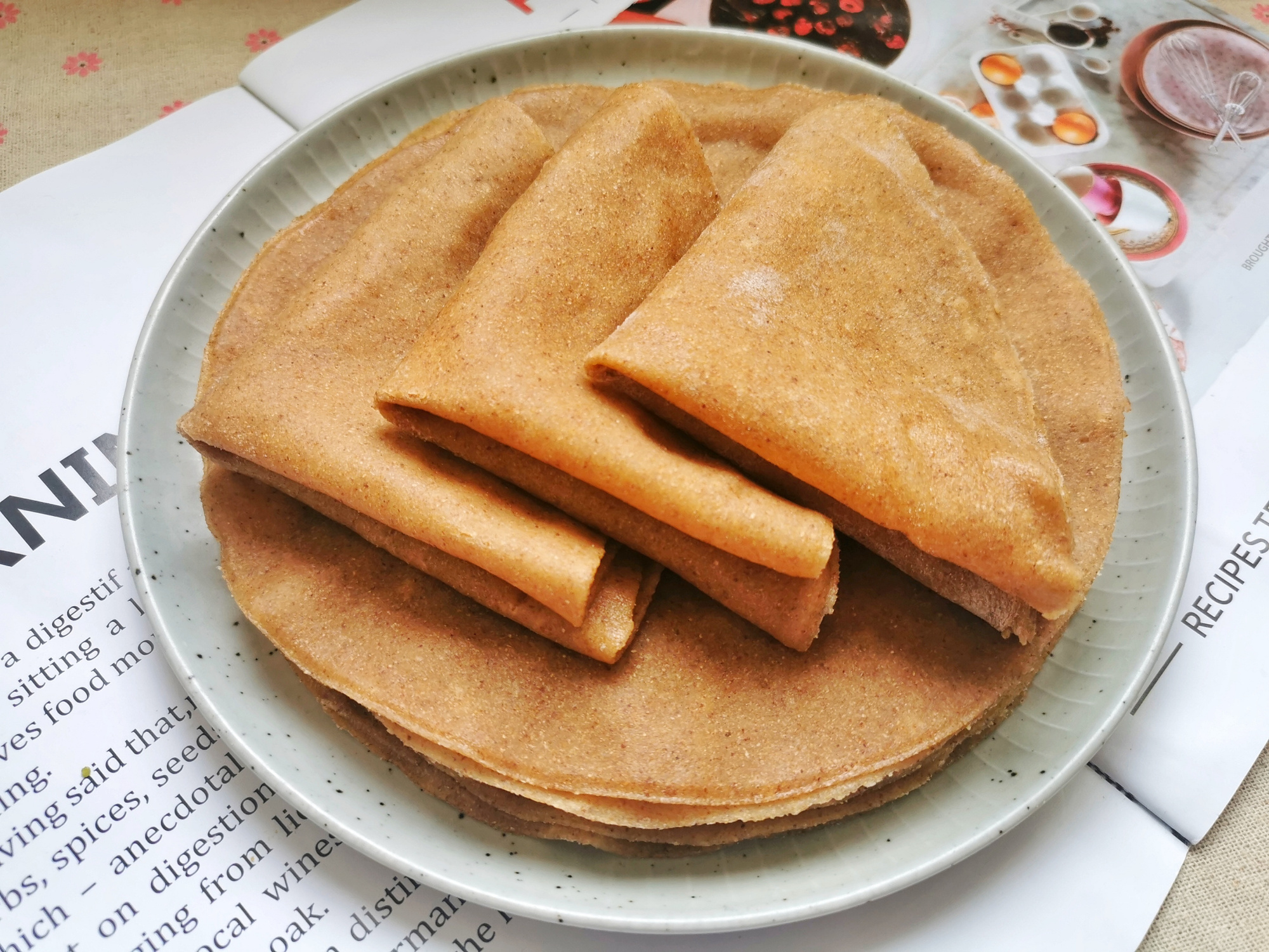 減脂瘦身的全麥餅不要買了，30分鐘做15張，一周的早餐有了