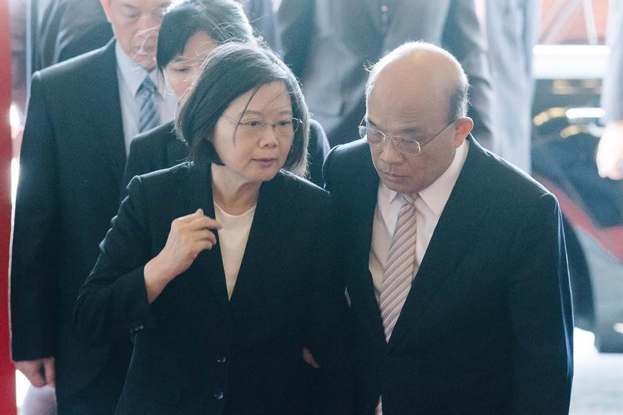 蔡英文：非常支持蘇貞昌不必炒作兩人關係