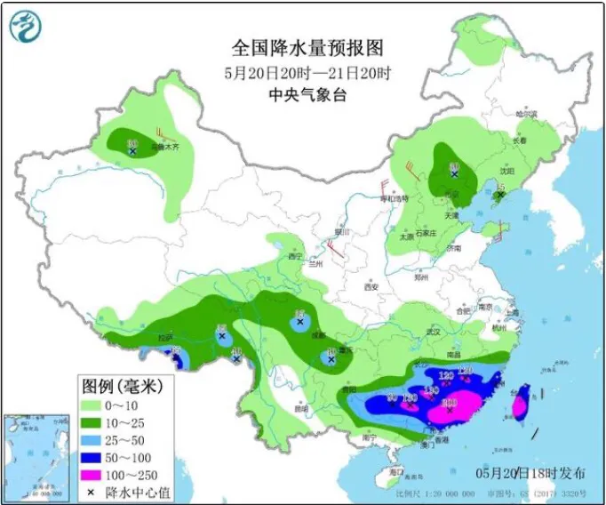 阵风185公里/小时，17级安攀已登陆，3大洒水车来