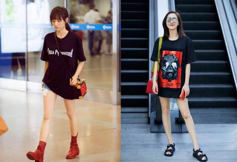 拒绝千篇一律白T恤，黑T走起