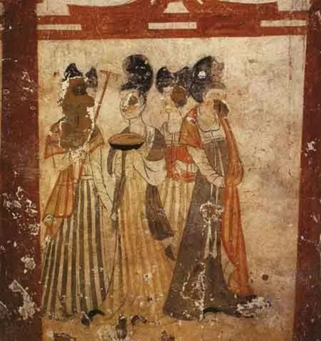 萬國拜冕琉——絲綢之路的“老照片”：唐墓壁畫裡的胡漢交融盛況