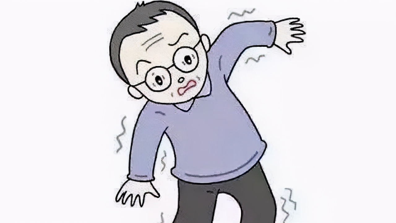 震颤常累及两侧肢体,头部也较多,震颤频率在6~12赫兹;当患者情绪激动