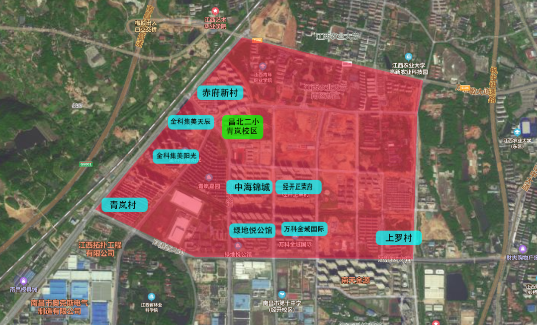 2021年南昌经开区小学学区划分来啦(图2)