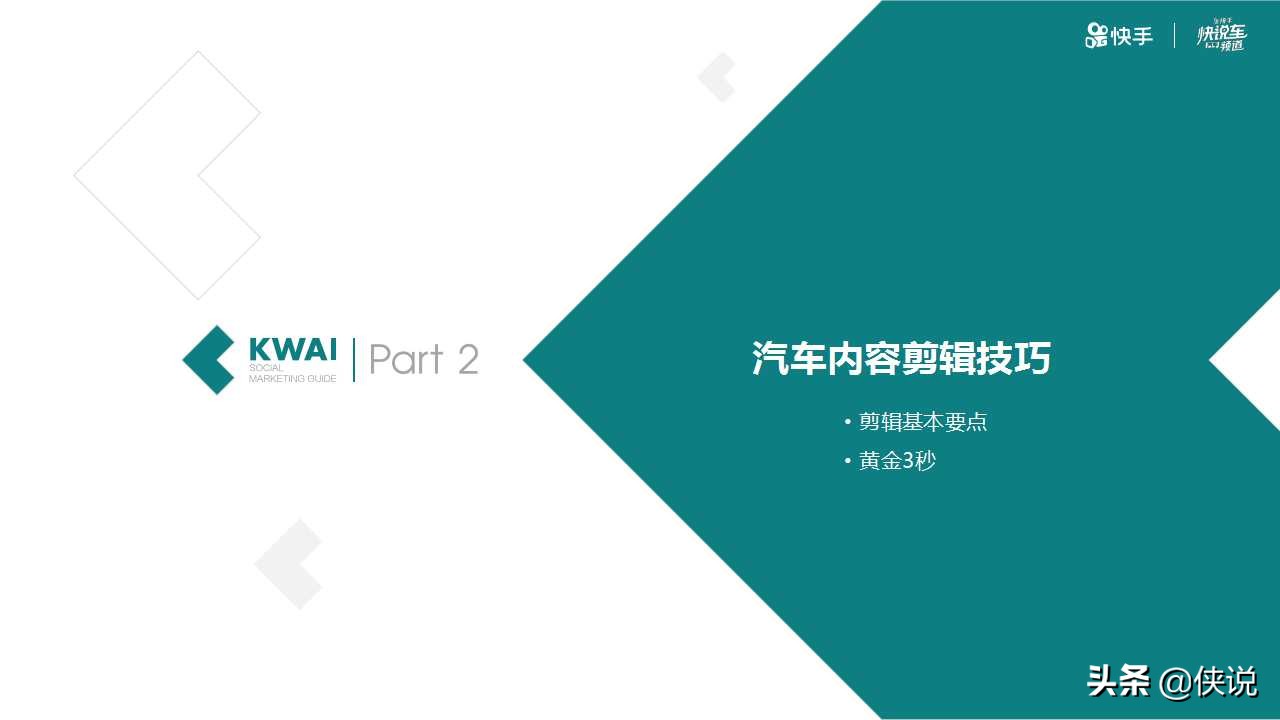 2020快手汽车运营手册内容运营攻略（PPT）