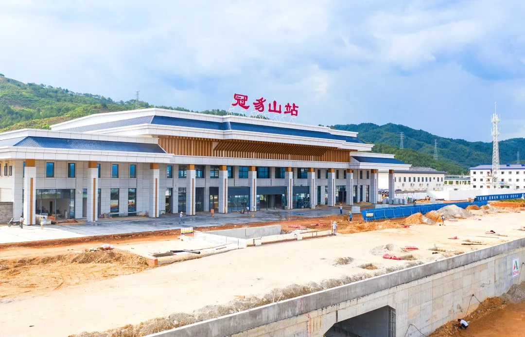 车站已建成！电网将送电！连城这条铁路进入通车倒计时→