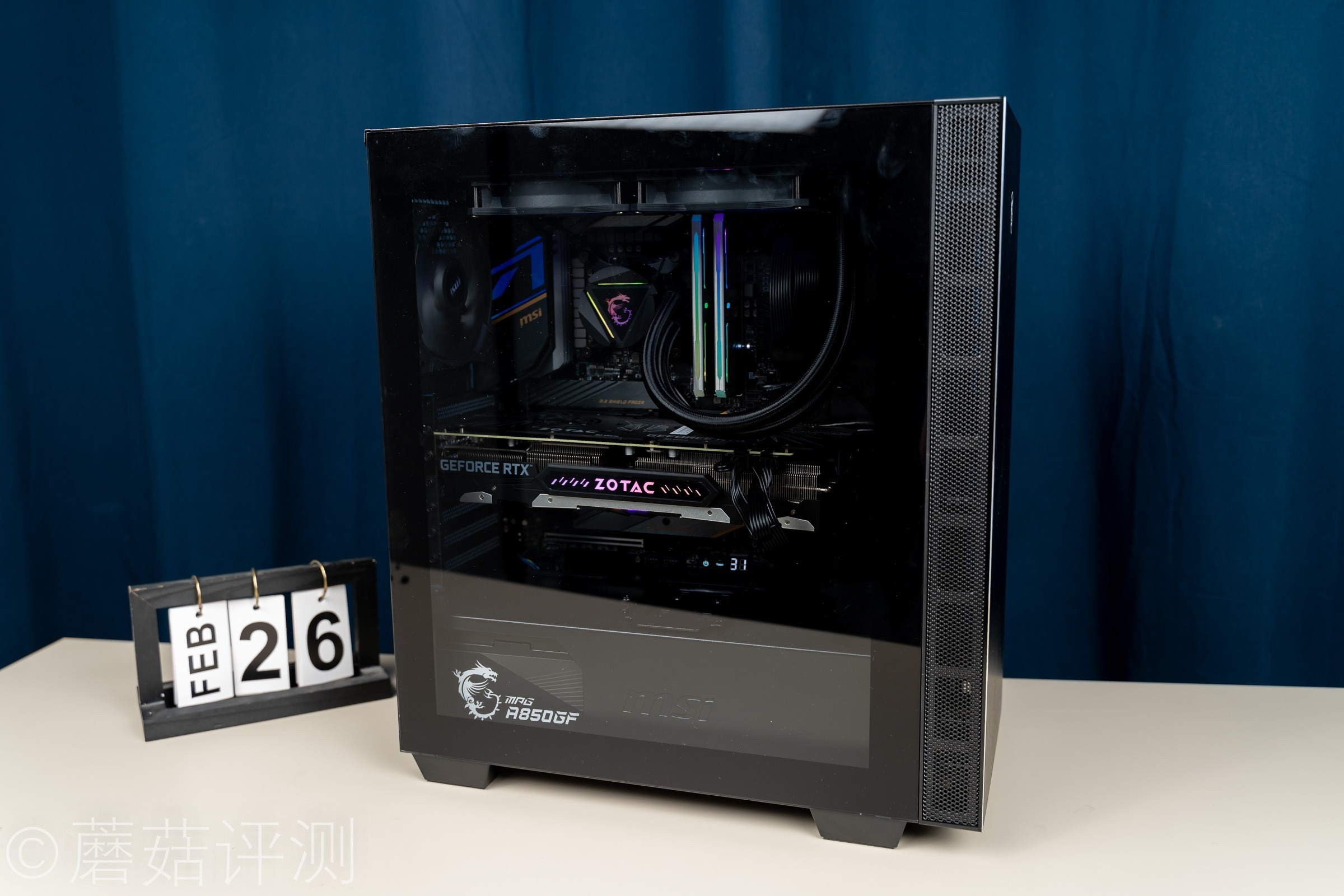 原来整机还可以这样装！微星MAG幻彩佩龙斧I9 10900K主机 拆解评测