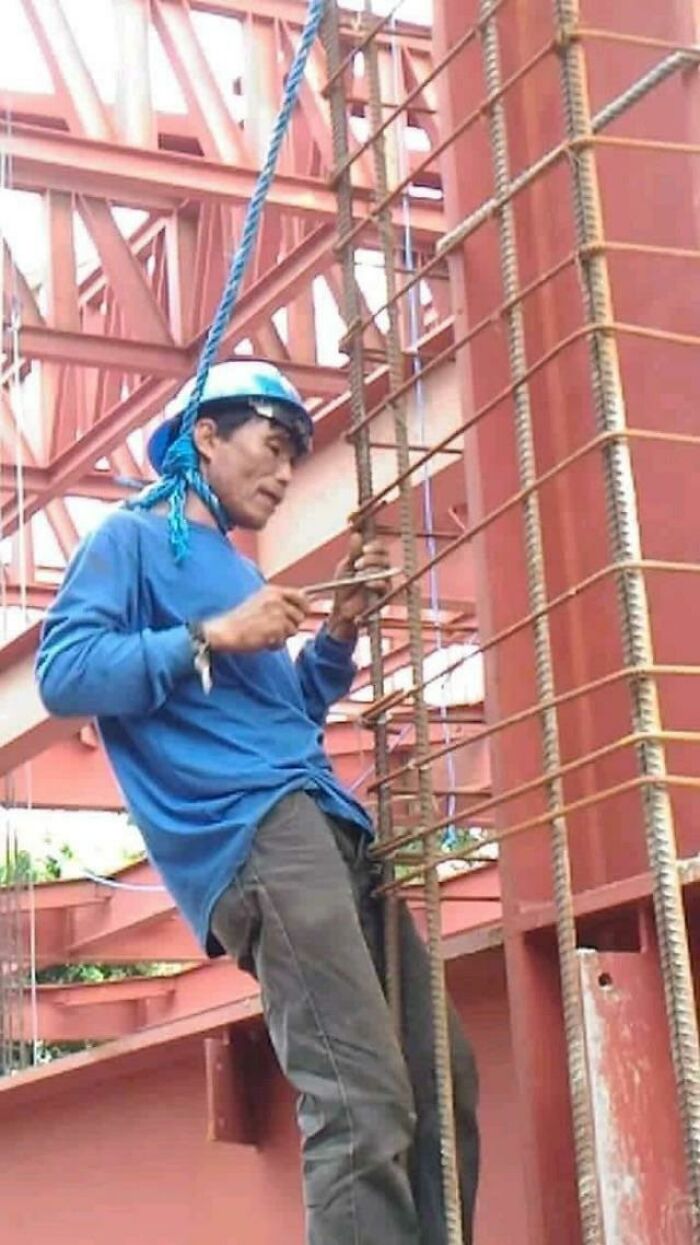 不要命了?那些令人心惊胆战的施工作业