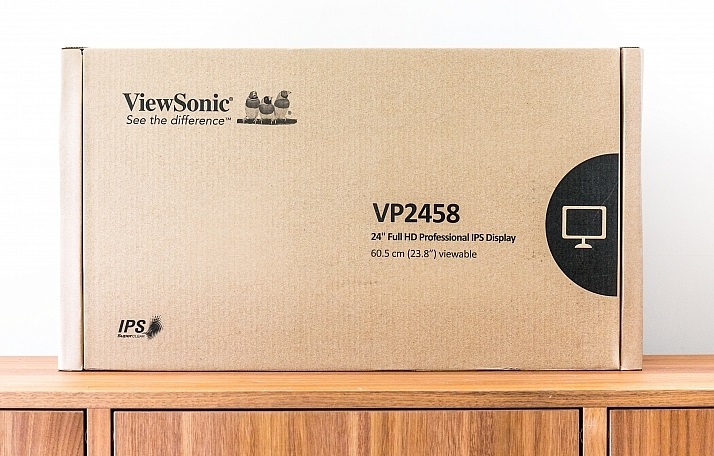 优派 VP2458显示器试用 搭载 100% sRGB 色域IPS 面板
