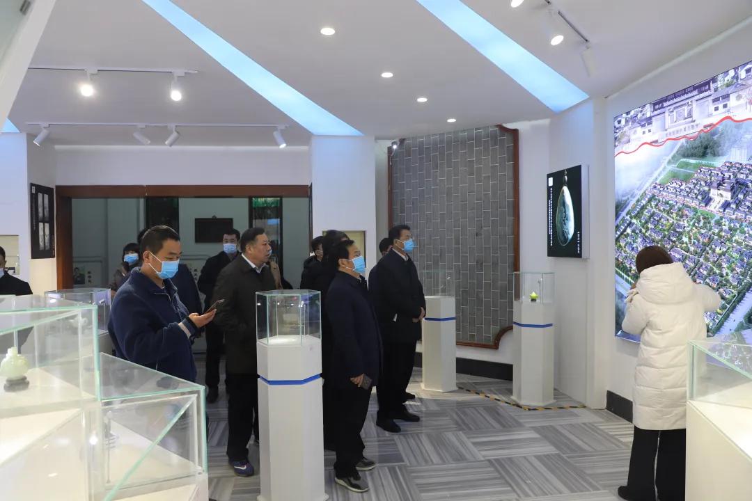 辽宁省阜新市组团考察镇平玉文化产业及“玉+旅游”发展情况