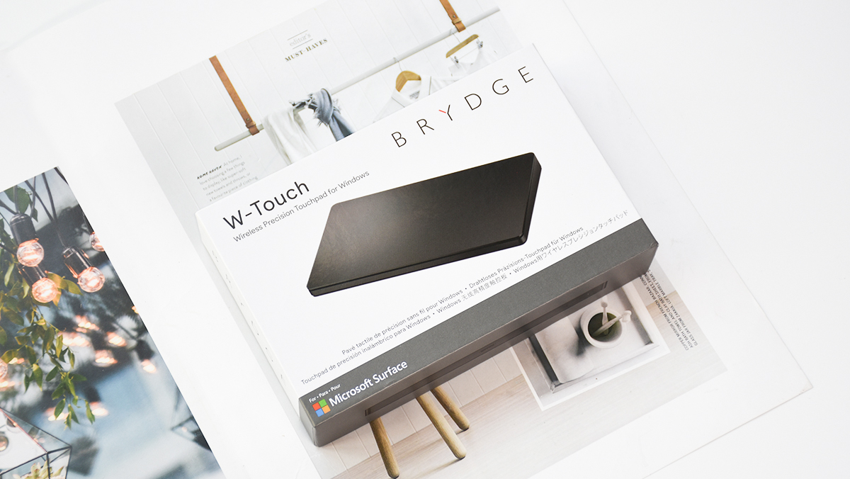 Brydge W-Touch触控板：Windows平台的妙控板