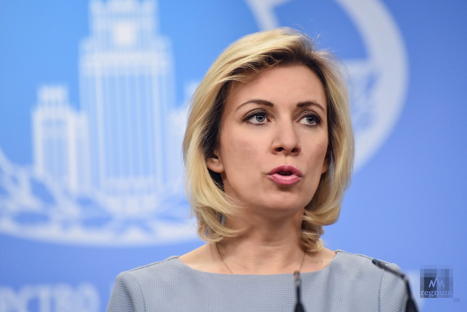 “北京大妞”扎哈洛娃，俄罗斯第一位女发言人