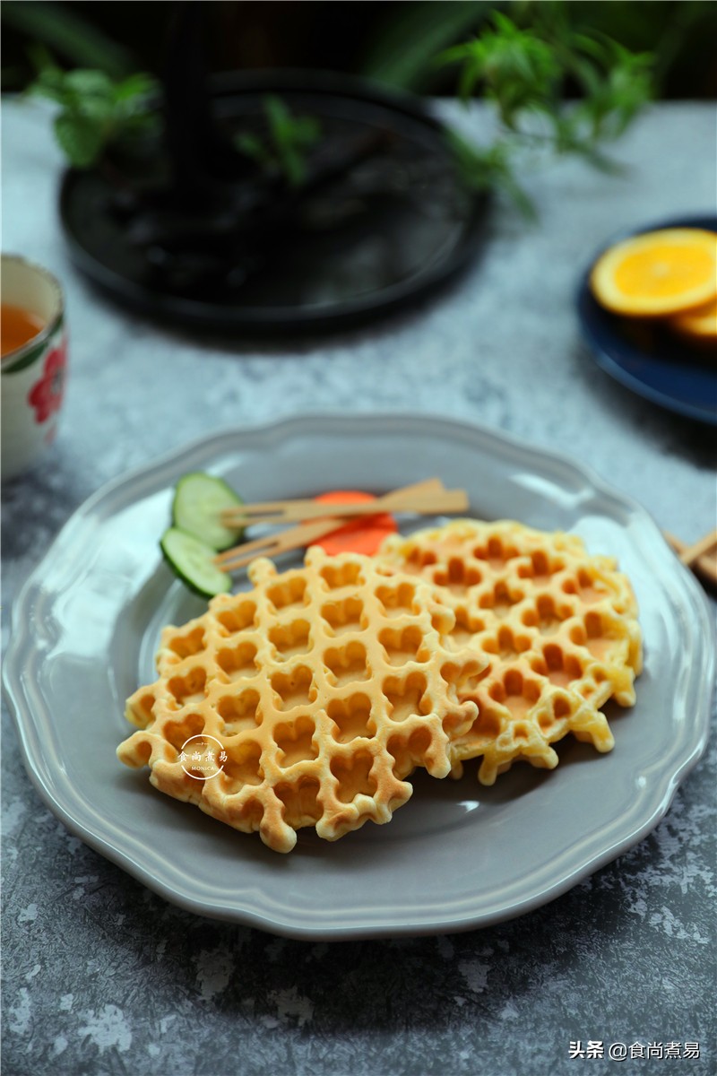 Need not the China husband cake of knead dough, the practice learns easily simply, it is good to mix, sweet soft glutinous delicious