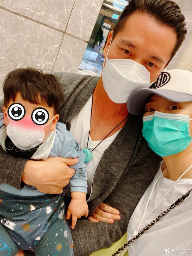 安以轩晒照官宣二胎生女喜讯，透露女儿小名叫娃宝长相比自己好看
