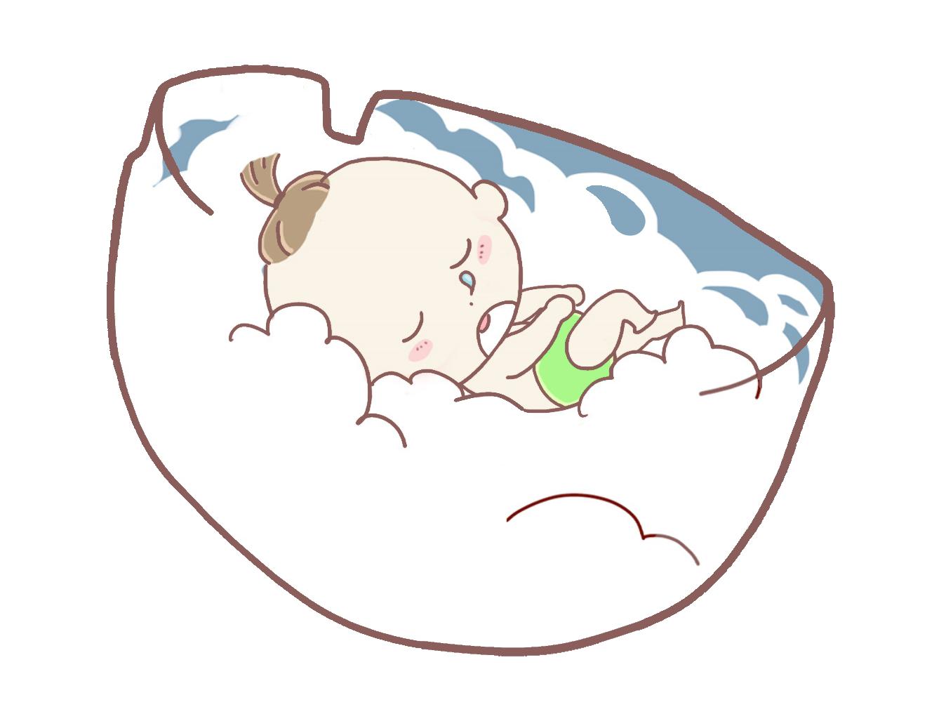 It's cold, what should I wear when my baby sleeps to make it more