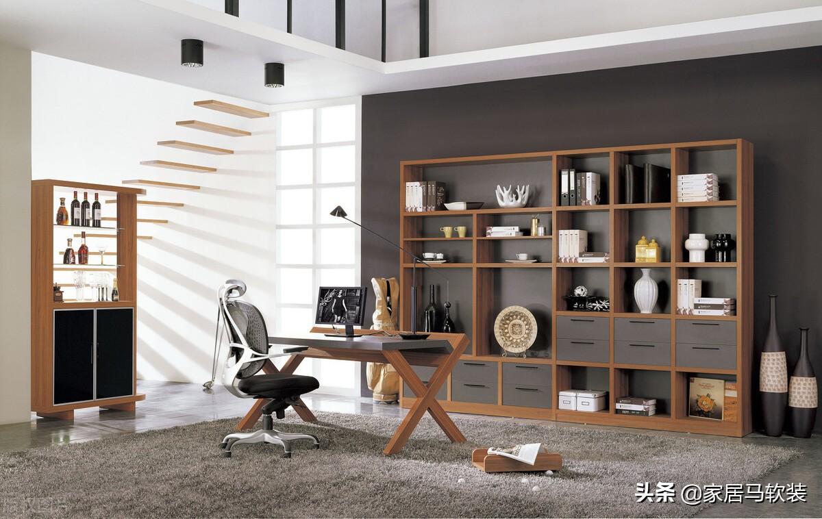 书房的背景墙装修一定要谨慎 资讯咖