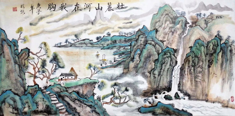 谢明耀——记新时代书画界的璀璨新星