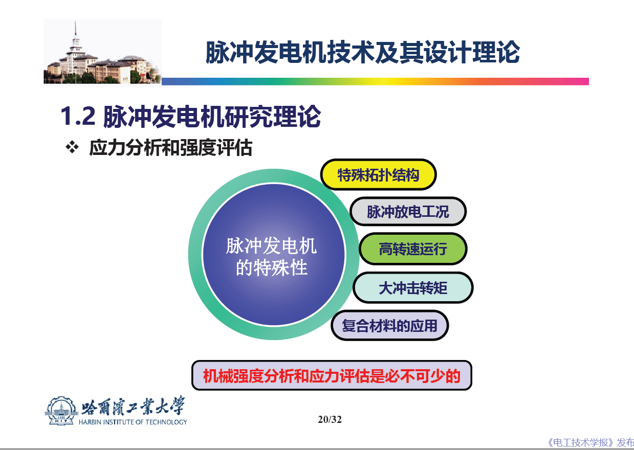 哈尔滨工业大学 吴绍朋 副教授：脉冲发电机理论与技术研究