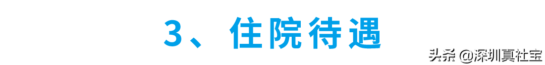 深圳社保一二三档区别，门诊住院能报销多少？