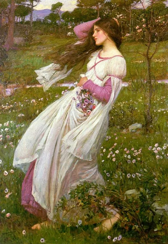 英国画家沃特豪斯 浪漫如梦幻般的唯美画作