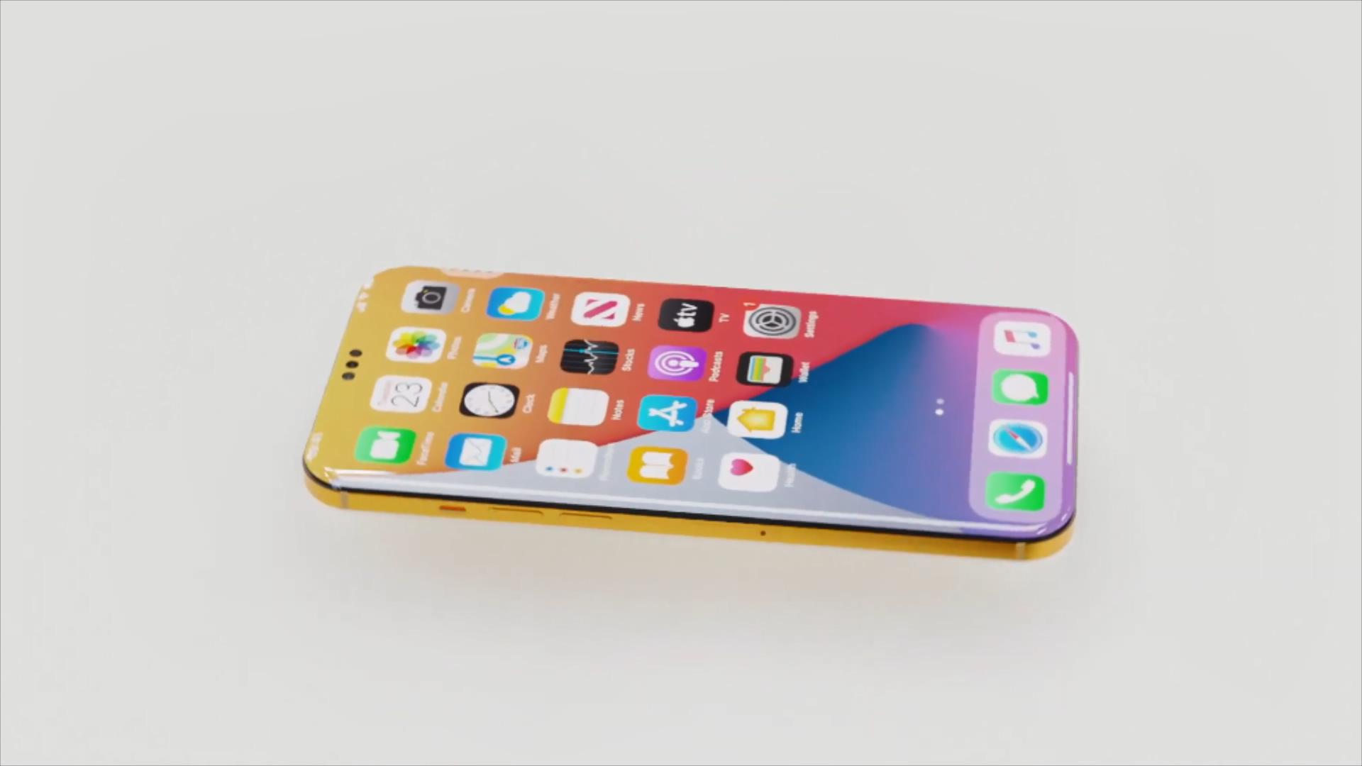 iPhone13Pro渲染圖：LTPO屏配三打孔，后置四鏡頭不按套路出牌