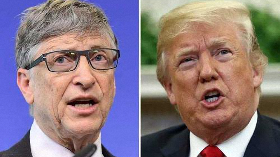 特朗普对比尔·盖茨动手？暂停其资助的病毒检测