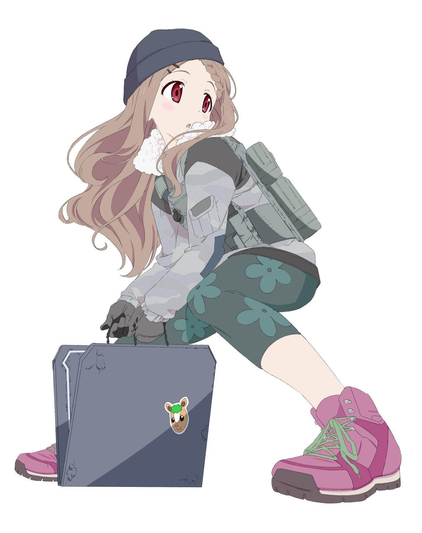 畫師把蕾姆畫成“戰術少女”，衝鋒槍比魔法好用多了