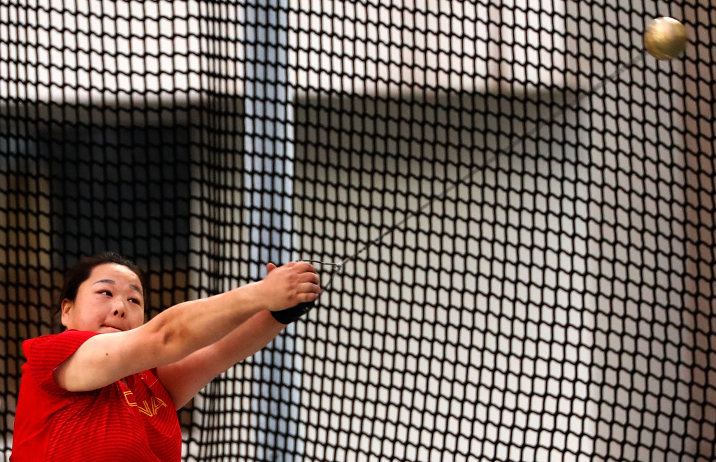 “亚洲链球一姐”王峥，大器晚成，在东京奥运会上力争夺牌