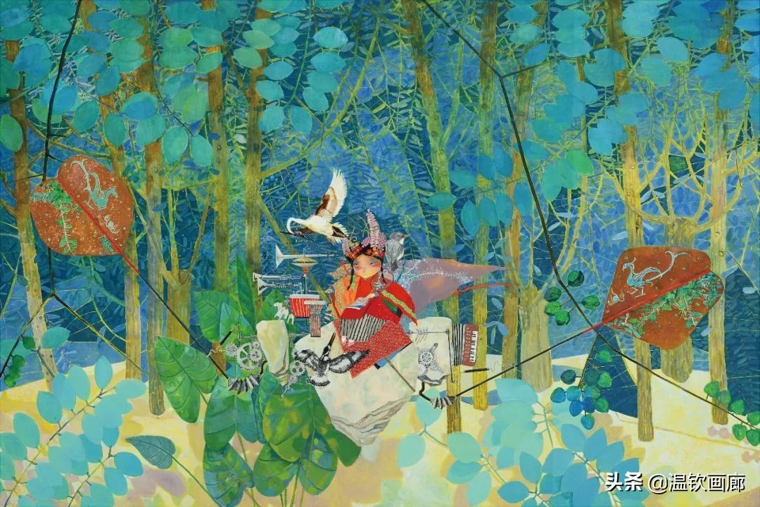 林剑峰作品欣赏，每一幅画都是一个谜