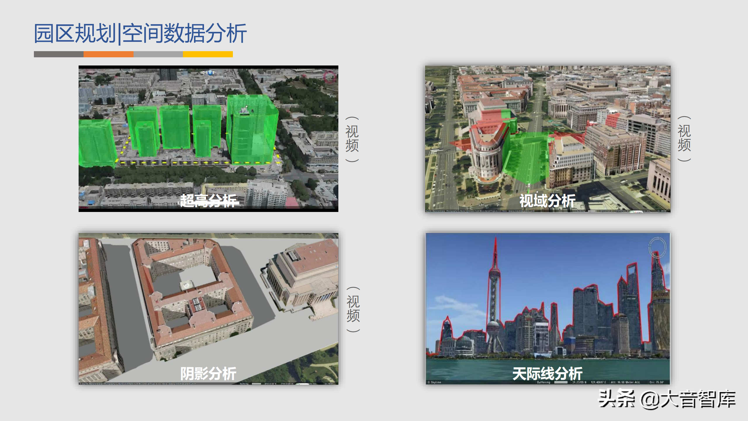 智慧园区：GIS BIM三维可视化智慧园区解决方案（附PPT下载地址）